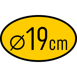 Ø19 см