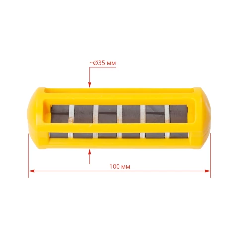 Руминален магнит, със жълт корпус