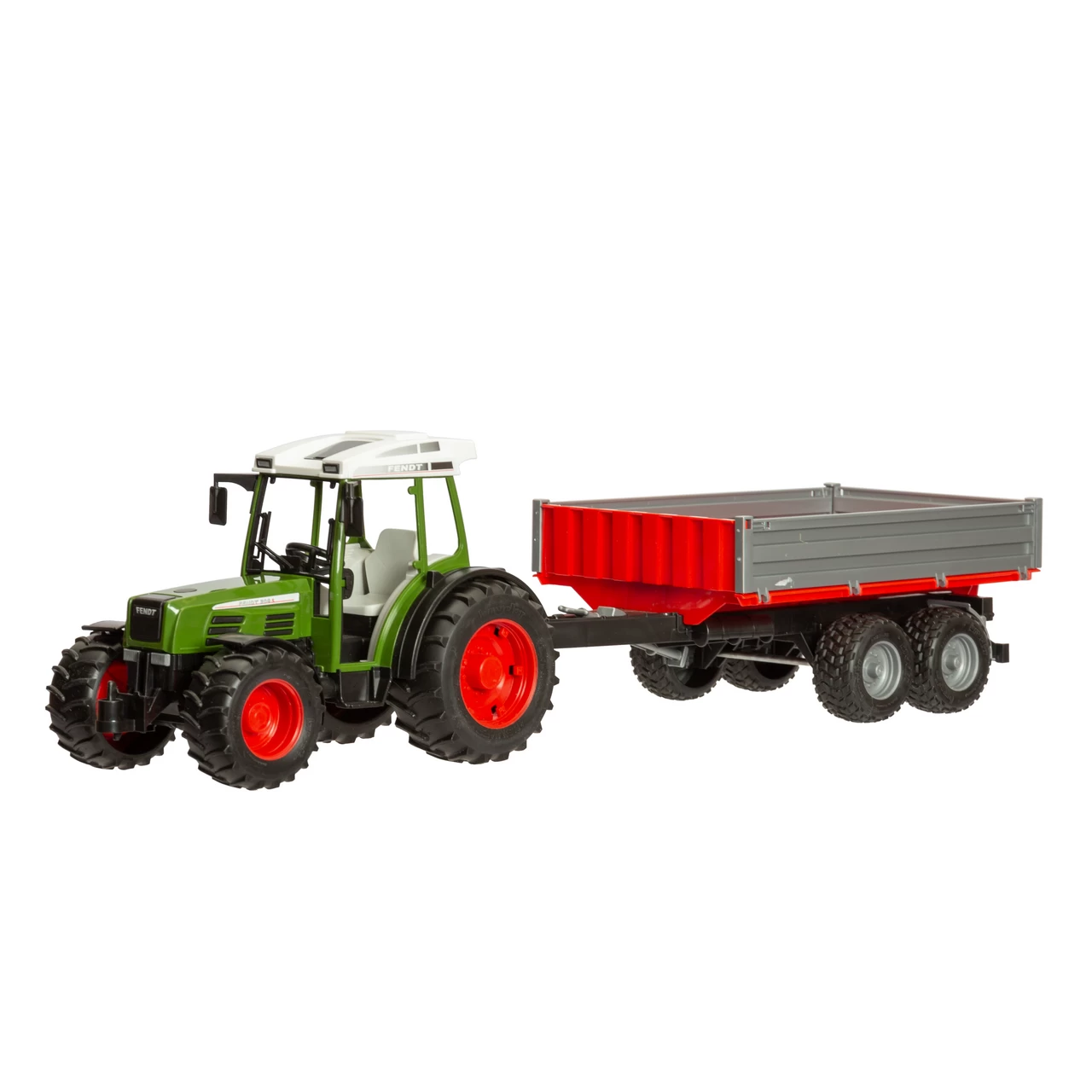 Играчка трактор Fendt 209S с ремарке